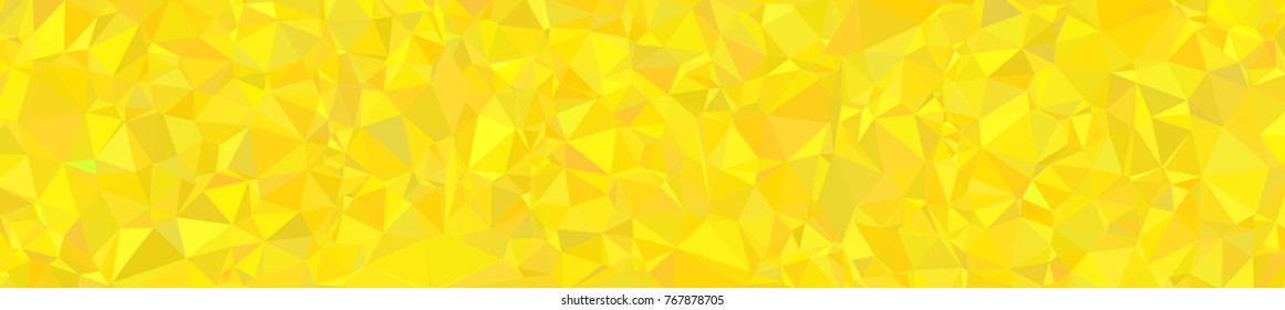 abstraction background vector illustration. triangles geometric texture yellow lemon