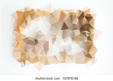 abstraction background vector illustration. triangles geometric texture bodily triangles on white