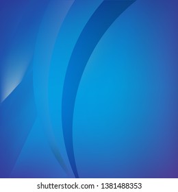 Abstraction Blue Background Vector Design