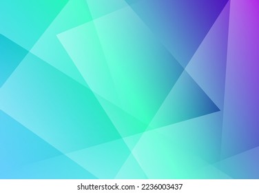 Abstracción en tonos azules - imagen vectorial