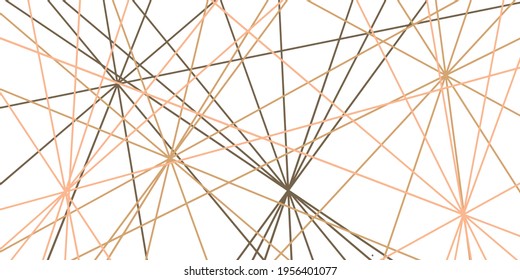 abstraction, brown and coffee lines on a white background, skinned
