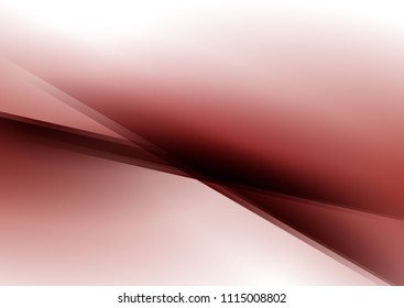 Abstraction - brown cuts on a white background. Vector.