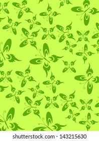 abstraction of butterflies
