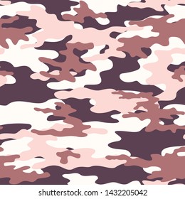 
abstraction camouflage seamless pink print pattern