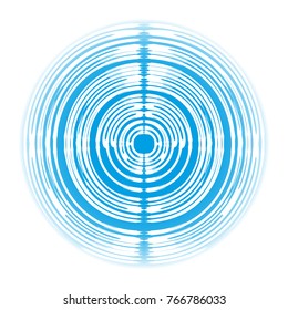 abstraction circle on the colour background