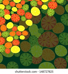 abstraction of citrus