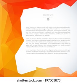 abstraction collage geometric orange scene line star colorful conceptual background scene multicolored digital modern partnership luxurious lighting print art concept creative flag drop futuristic col