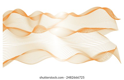 abstraction colored lines intersection bends chaos texture