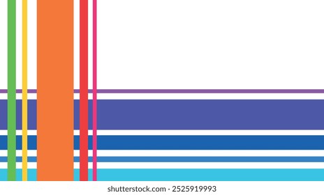 abstração linhas coloridas em um fundo branco no estilo lgbt