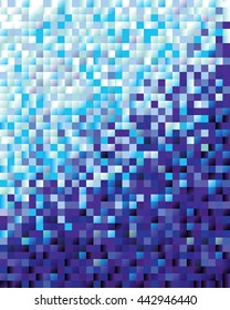 Abstraction of colored squares