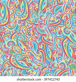 Abstraction colorful white background