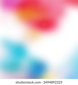 Abstraction of colors of the universe. Abstract blurred gradient background. Vector