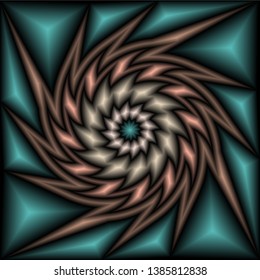 Abstraction dark pattern from colored lines for background, games, textiles and industry