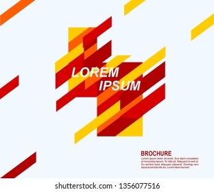 abstraction design with matching lines and colors