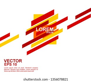 abstraction design with matching lines and colors