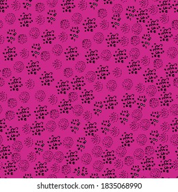 Abstraction drawing heart, dots, curls. Hand-drawn graphics for children and adults. Abstraction for textiles, wallpaper, design paper. Stock graphics Isolate. Texture for the background.