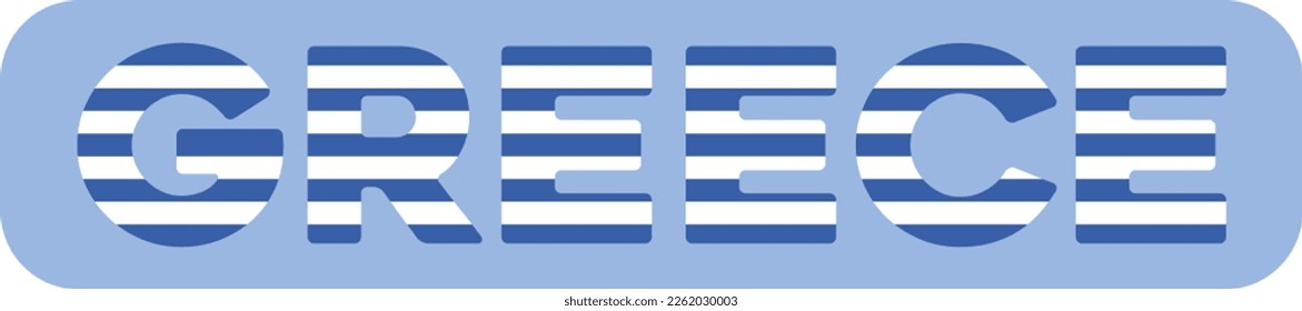 Abstraction of the flag of the country of Greece. Vector illustration