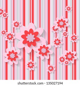 abstraction of flowers
