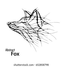 abstraction Fox. vector
