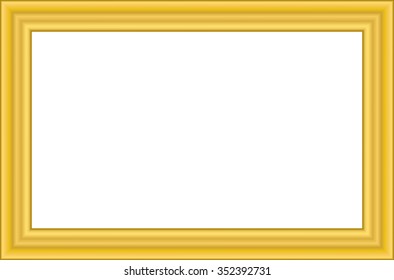 abstraction frame metal gold, precious metals, one rectangular frame vector