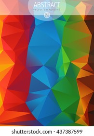 abstraction geometric fancy multicolor scene polygonal vector pattern color colour texture infant innocent abstract background scene technology colorful fun modern business luxurious youth art concept