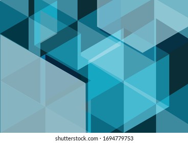 Abstrakter geometrischer mehrfarbiger Hintergrund