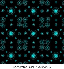 Abstraction. Geometry. Cosmic fractal. Flying through space.