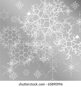 abstraction gray snow background for design artworks. EPS 8