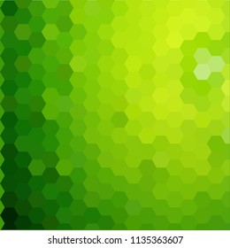 abstraction from green pentagons