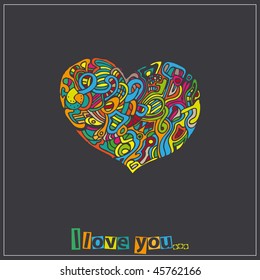 abstraction heart