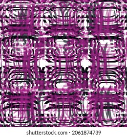 Abstraction imitates vibrations with trembling matter.