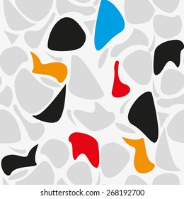 abstraction leopard skin print seamless texture. Repeating editable vector background