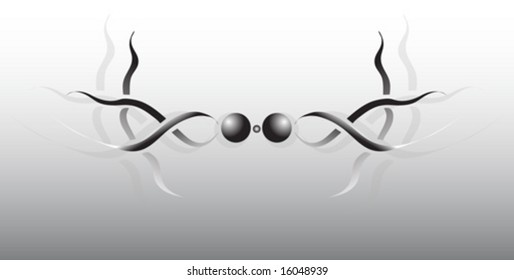 Abstraction with lines and circles