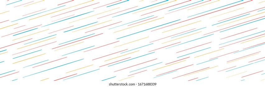 Abstracción - líneas de diferentes colores