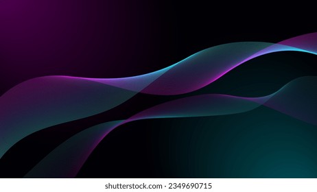 Abstraction. Lines. Tapes. Colored stripes. Background. Wallpaper. Red, blue, pink, purple. Space.