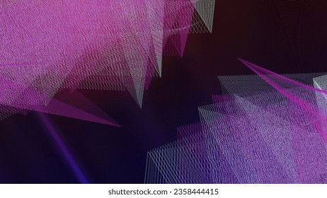 Abstracción. Líneas. Cintas. Rayas de color. Antecedentes. Fondo de escritorio. Rojo, azul, rosa, morado. Espacio. Ecualizador. Para edición de fotos y vídeos 