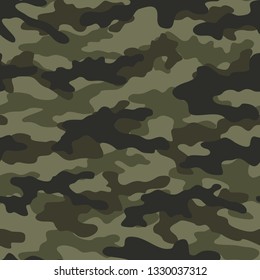 abstraction military camouflage. seamless vector pattern.