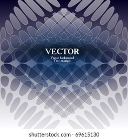 Abstraction a modernist style consisting of dark blue deep colors of elements and light stains of a techno style with a place for the text