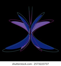 Abstraction multicolored butterflies. Multi-colored blots.  butterfly watercolor, isolated on a white