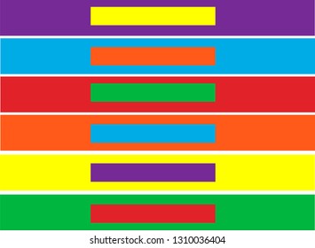 abstraction multicolored stripes