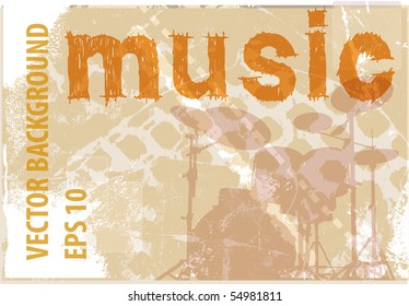 abstraction music vector