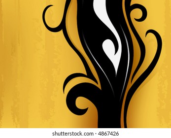 Abstraction on grunge background