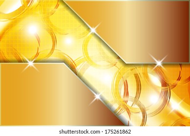 abstraction in orange tones