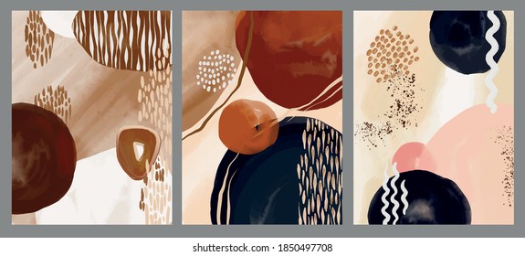 Abstraction. Painting. Abstract painting. brush strokes, water color stains, the texture of paint. Composition. Lines. Minimalistic style. Hand painting.