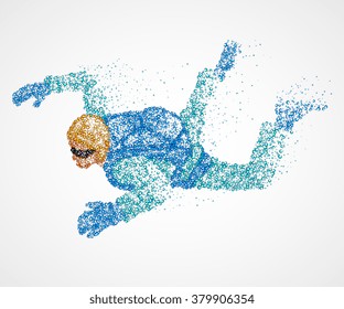 abstraction, parachutist, fly
