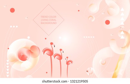 Abstraction pink living coral flamingos family exotic wading birds flock flamboyance beaks, necks, feather, body standing posture Zoo bird park