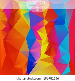 abstraction polygon geometric multicolored background colorful abstract scene multicolored numeric fashionable site partnership luxurious beauty concept banner drip future report creation collage grap