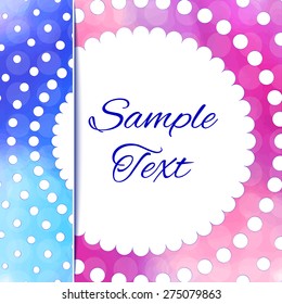 abstraction, radial background, retro frame with place for text, vector illustration