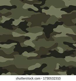 
Abstraction
Seamless army texture camouflage print pattern. Modern background. Vector illustration.