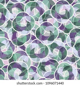Abstraction. Seamless camouflage pattern located under the net.